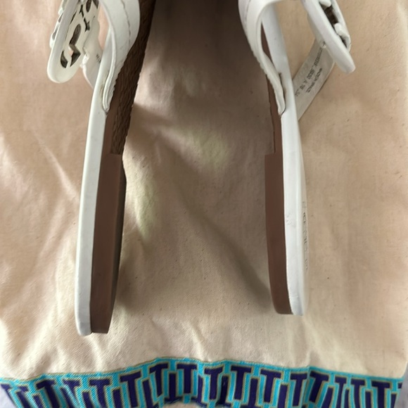 White Tory Burch Sandals + bag - Picture 5 of 5